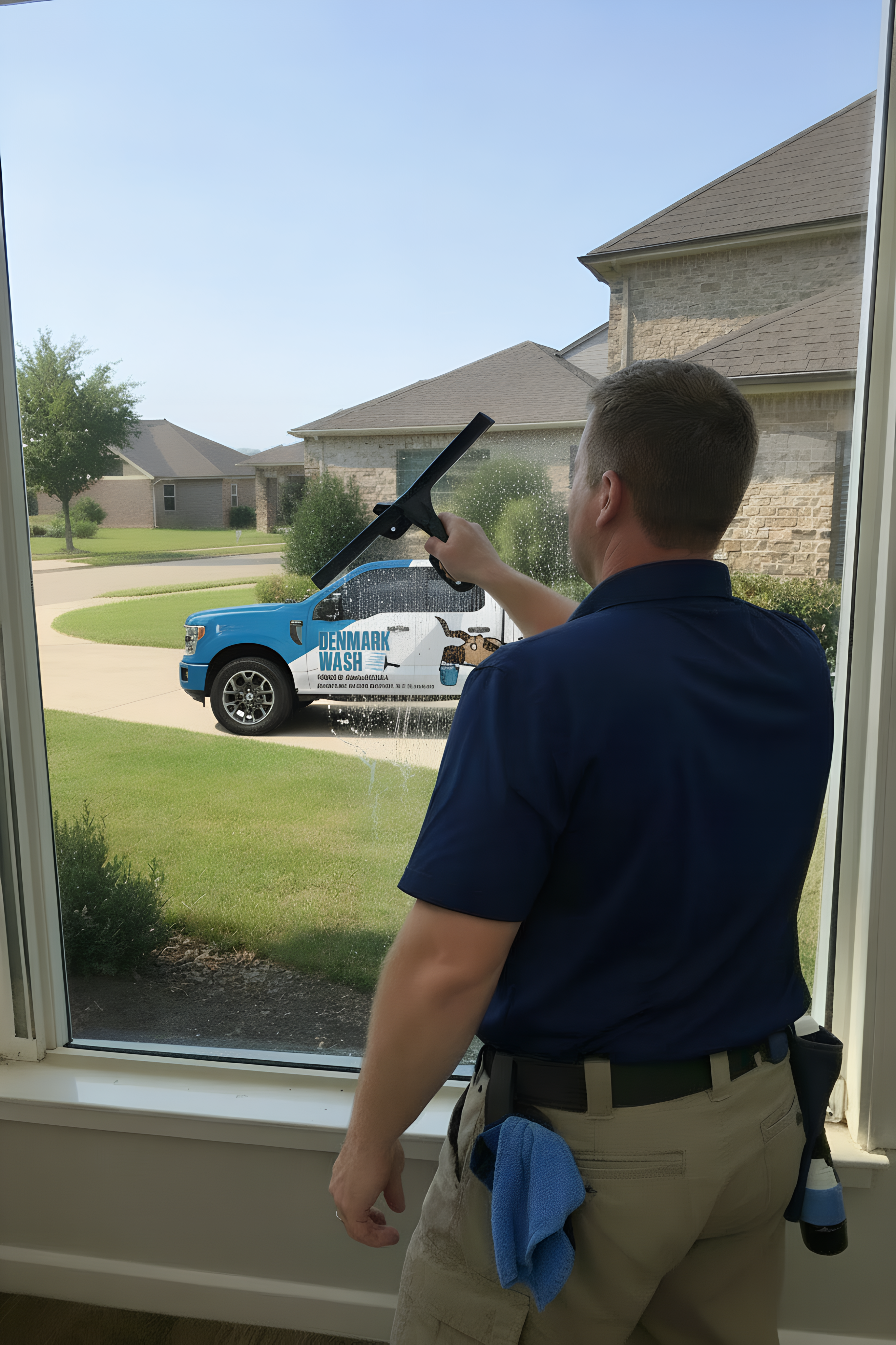 Professional window cleaning